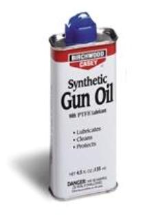 Оружейное масло синтетическое BIRCHWOOD CASEY 44128 BC04 Synthetic Gun Oil With PTFE Lubricant 4.5 fl oz Spout Canс TeflonR (жестяной флакон, 135 мл)    